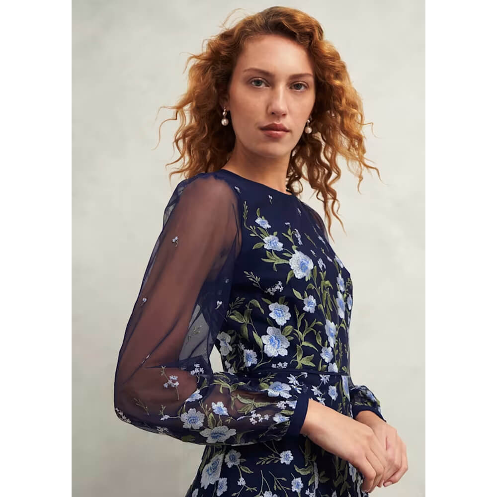 Hobbs Lois Embroidered Dress | Jarrolds, Norwich